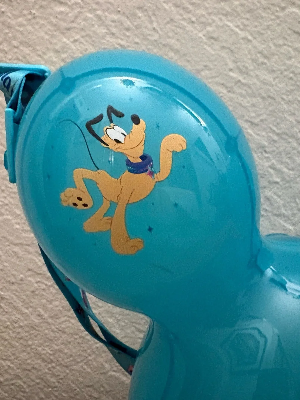 Disney Blue Mickey Head Snack Bucket with 70th Characters